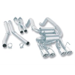 Kat bag system Corvette 2005-2008 S-type
