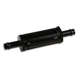 FUEL FILTER 3/8" BLACK 30-MIC