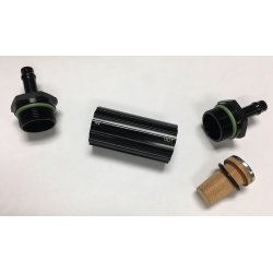 FUEL FILTER 3/8" BLACK 30-MIC