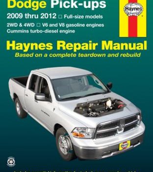 Workshop manual Dodge Full-size PU 2009-12