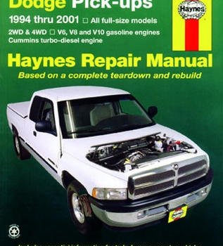 Workshop manual Dodge Full-size PU 94-02