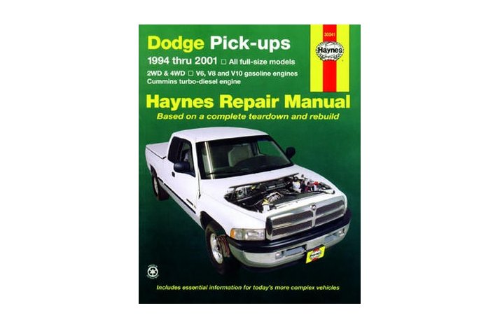 Workshop manual Dodge Full-size PU 94-02