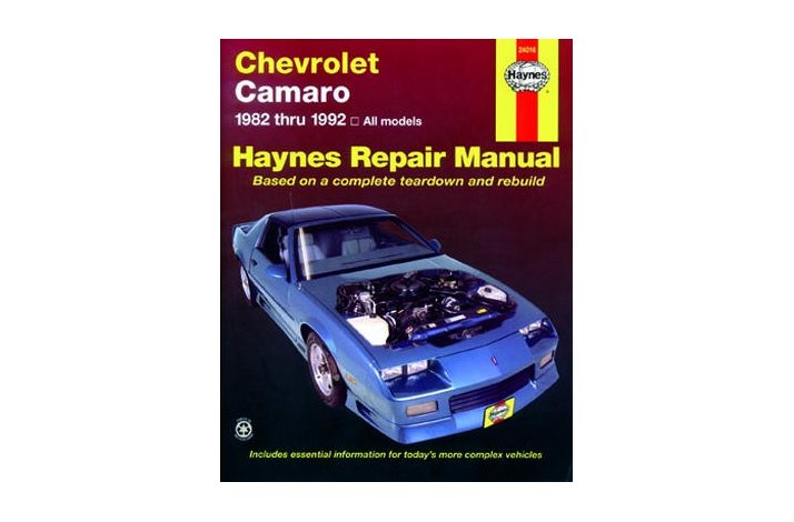 Workshop manual Camaro 1982-92