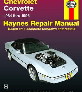Workshop manual Corvette 1984-96