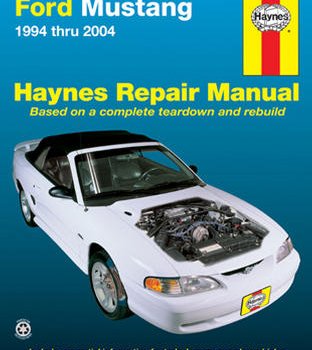 Workshop manual Mustang 1994-2004
