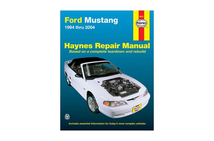 Workshop manual Mustang 1994-2004