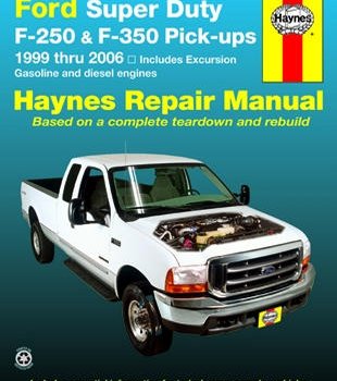 Workshop manual Ford F250/350SD 1999-2006