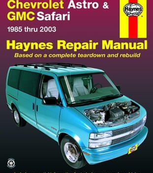 Workshop manual Astro 1985-05