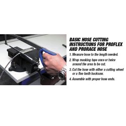 -10 PROFLEX STAINLESS STEEL BRAIDED HOSE