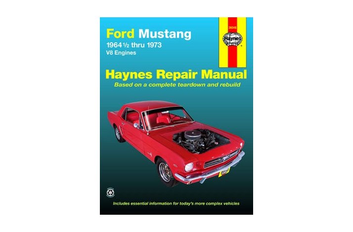Workshop manual Mustang 64,1/2 - 73