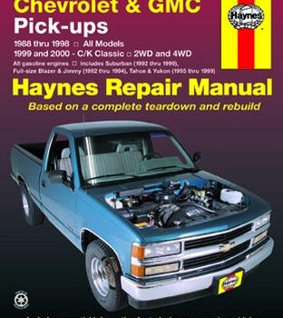 Workshop manual Chev FS Truck 1988-99