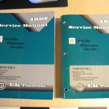 SERVICE MANUAL 1997 CADILLAC
