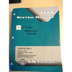 SERVICE MANUAL 1997 CADILLAC