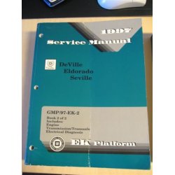 SERVICE MANUAL 1997 CADILLAC