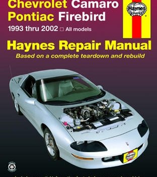 Workshop manual Camaro/Firebird 93-2000