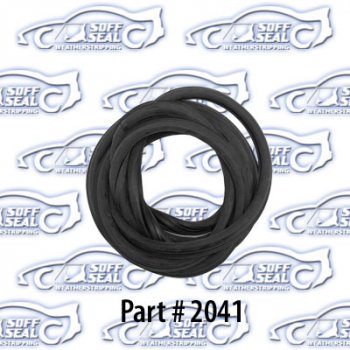 GM 58 Hardtop rear glass channel